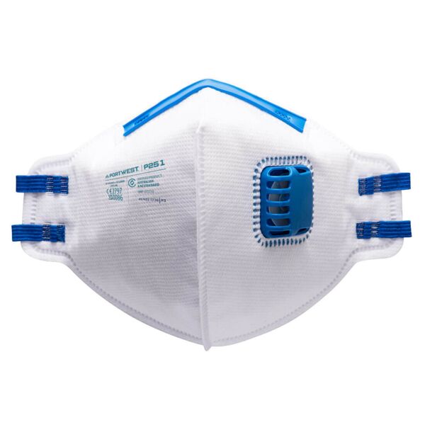 FFP2 Valved Fold Flat Respirator (Pk20) Thumbnail